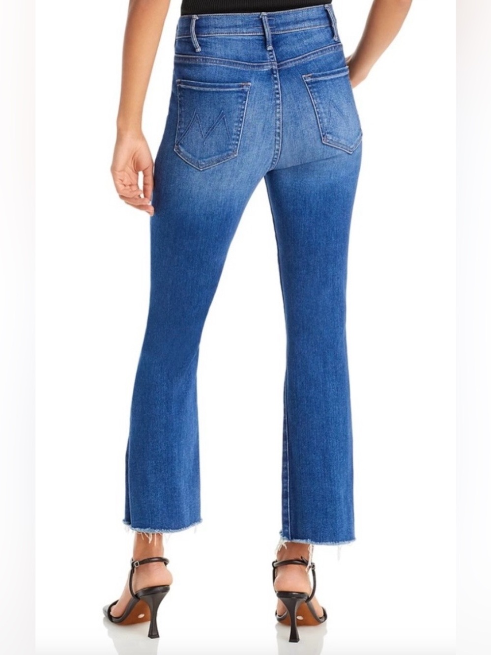 MOTHER Hustler Ankle Fray Jeans size 32 - Picture 2 of 8